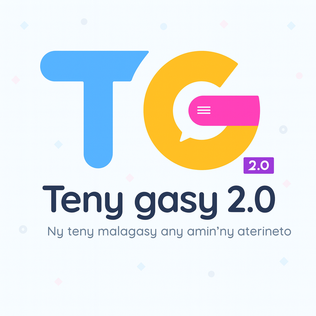 Logo Teny gasy 2.0